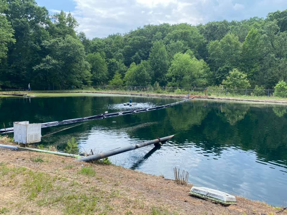 Lagoon wastewater system operated by EMS